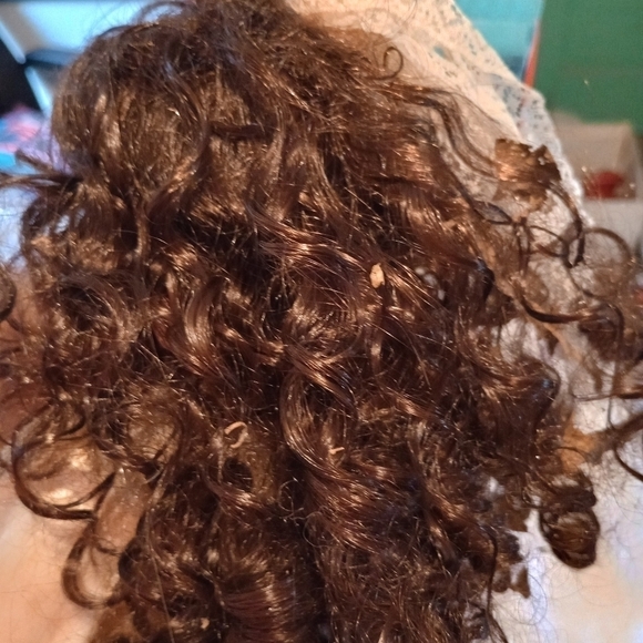 SET of 3 Porcelain Dolls Mann Doll Collection Guild Curly Hair - Picture 3 of 10